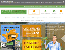 Tablet Screenshot of cloturenligne.com